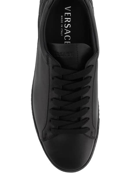 sneaker basse nere con fibbia versace|farfetch versace sneakers.